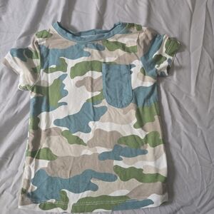Kyte Baby Camo Short Sleeved Pocket Tee